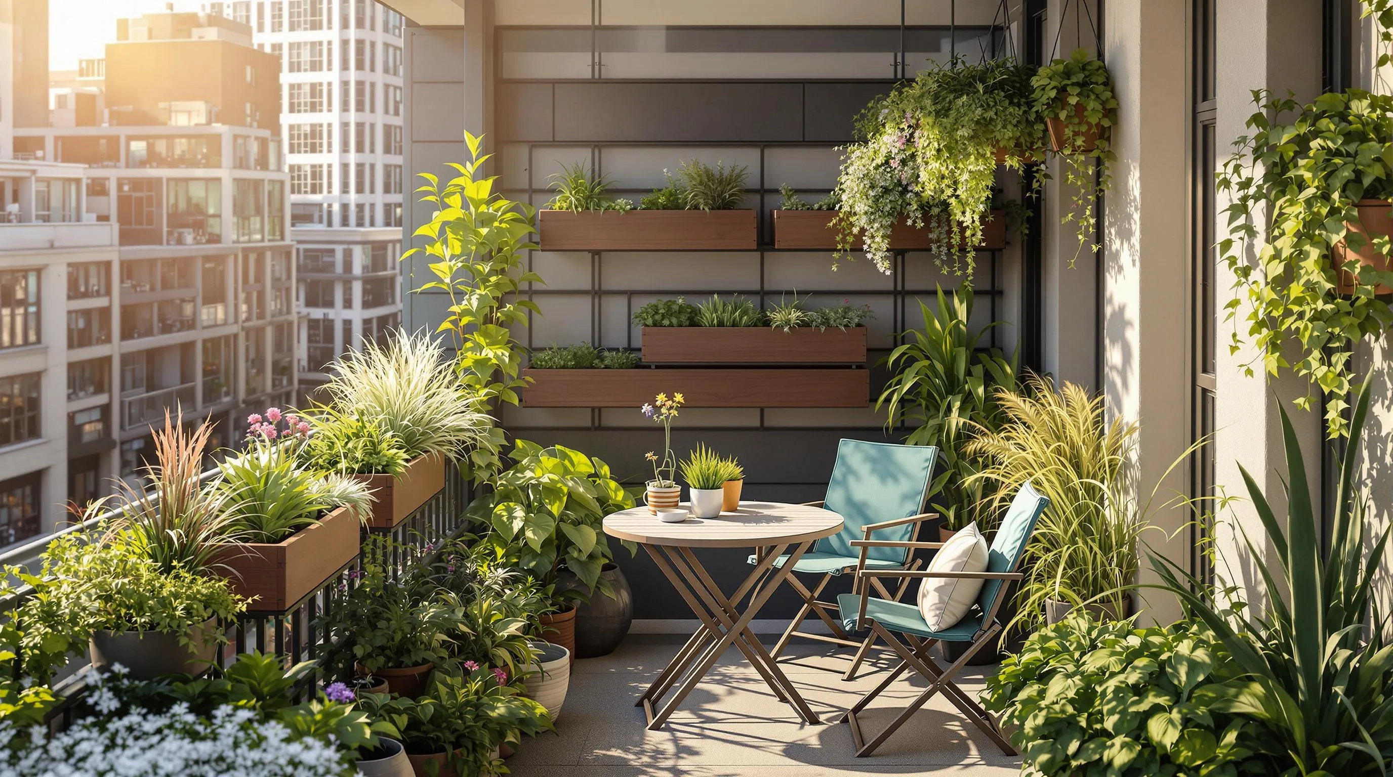 2 city garden ideas