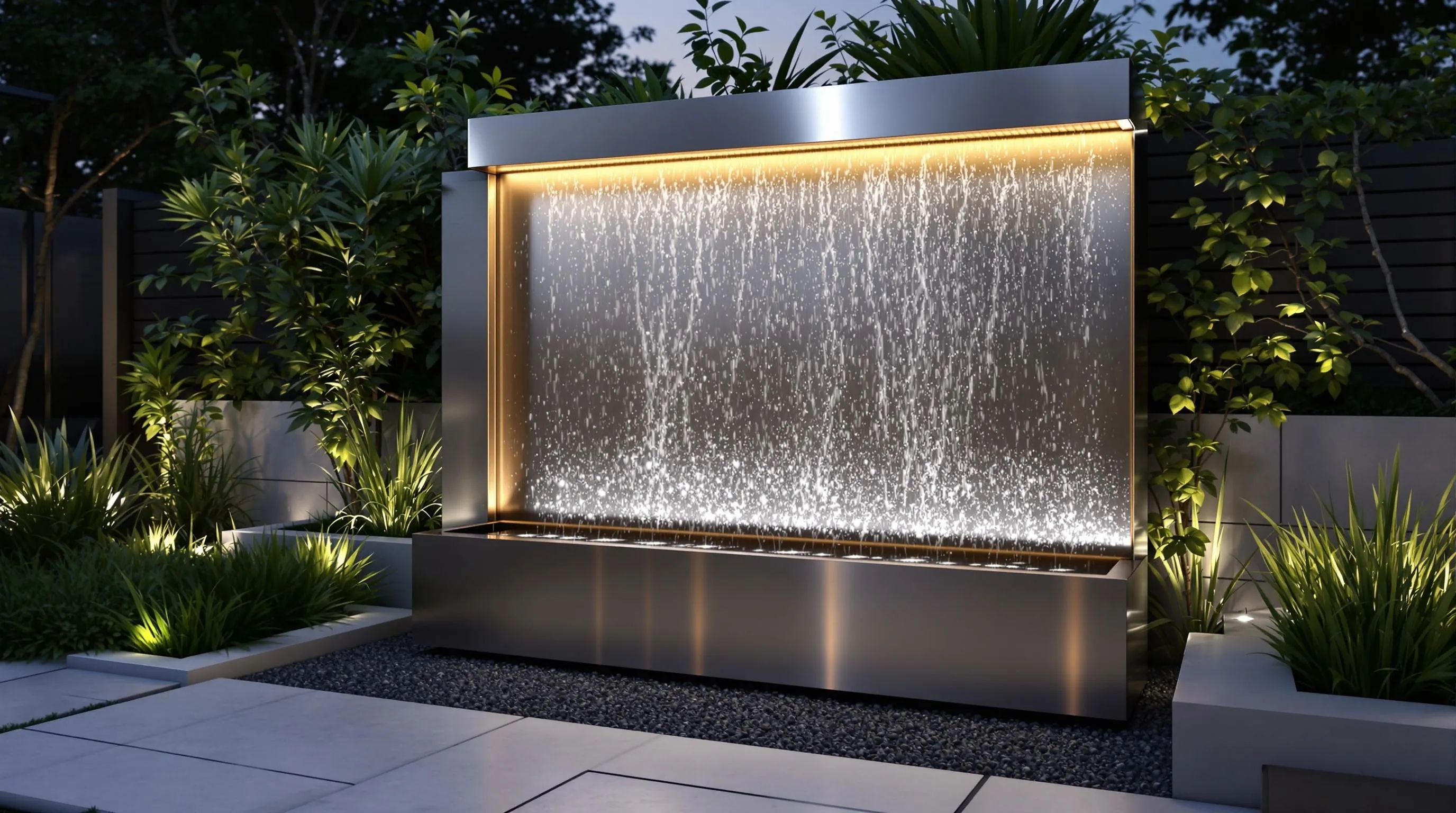 2 garden fountain ideas