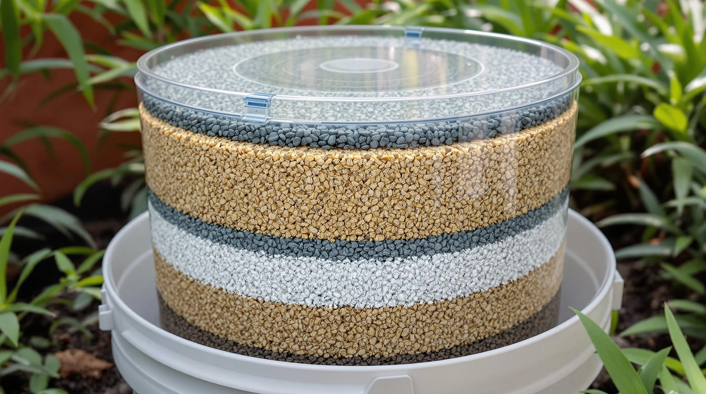 2 rooftop rainwater filters ideas