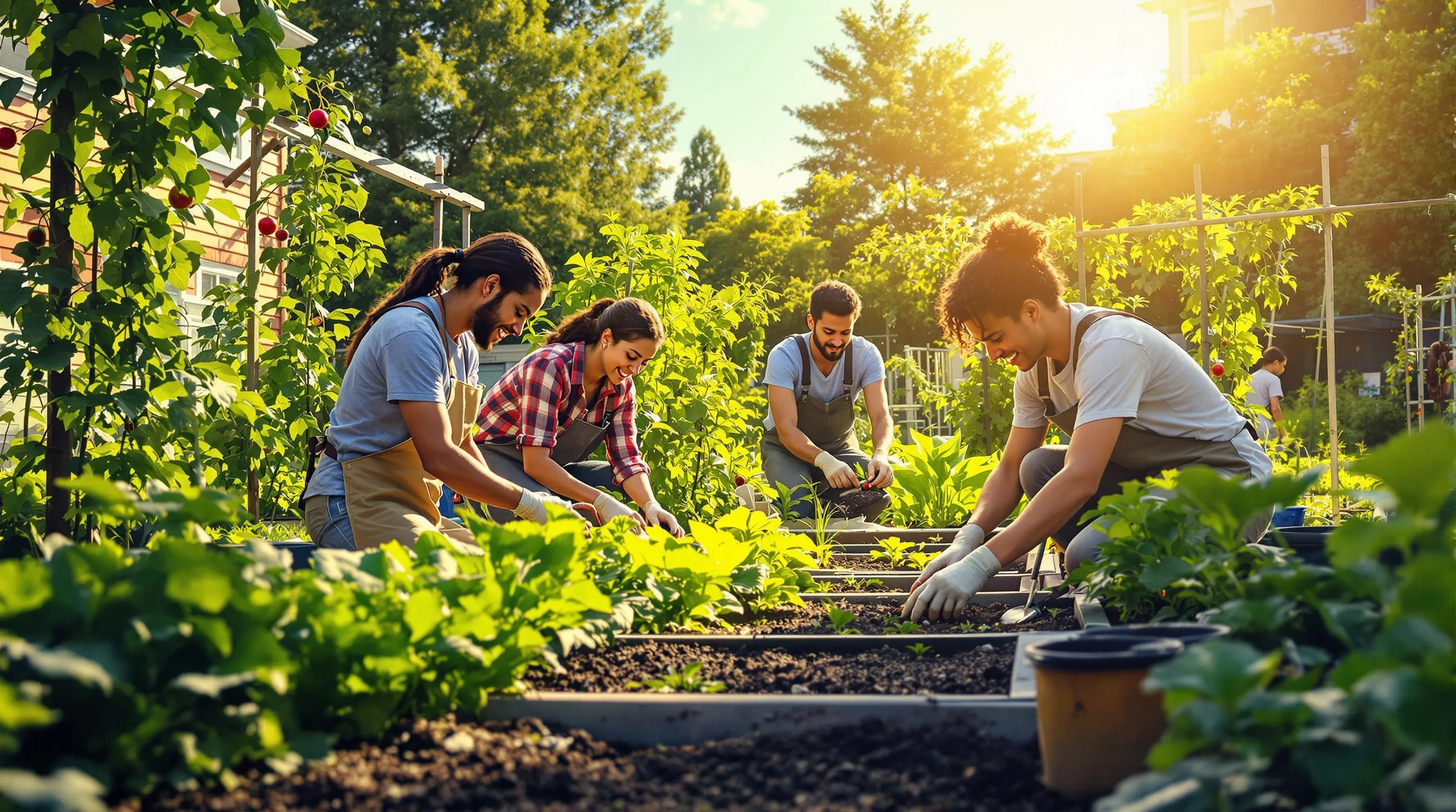 4 city garden ideas