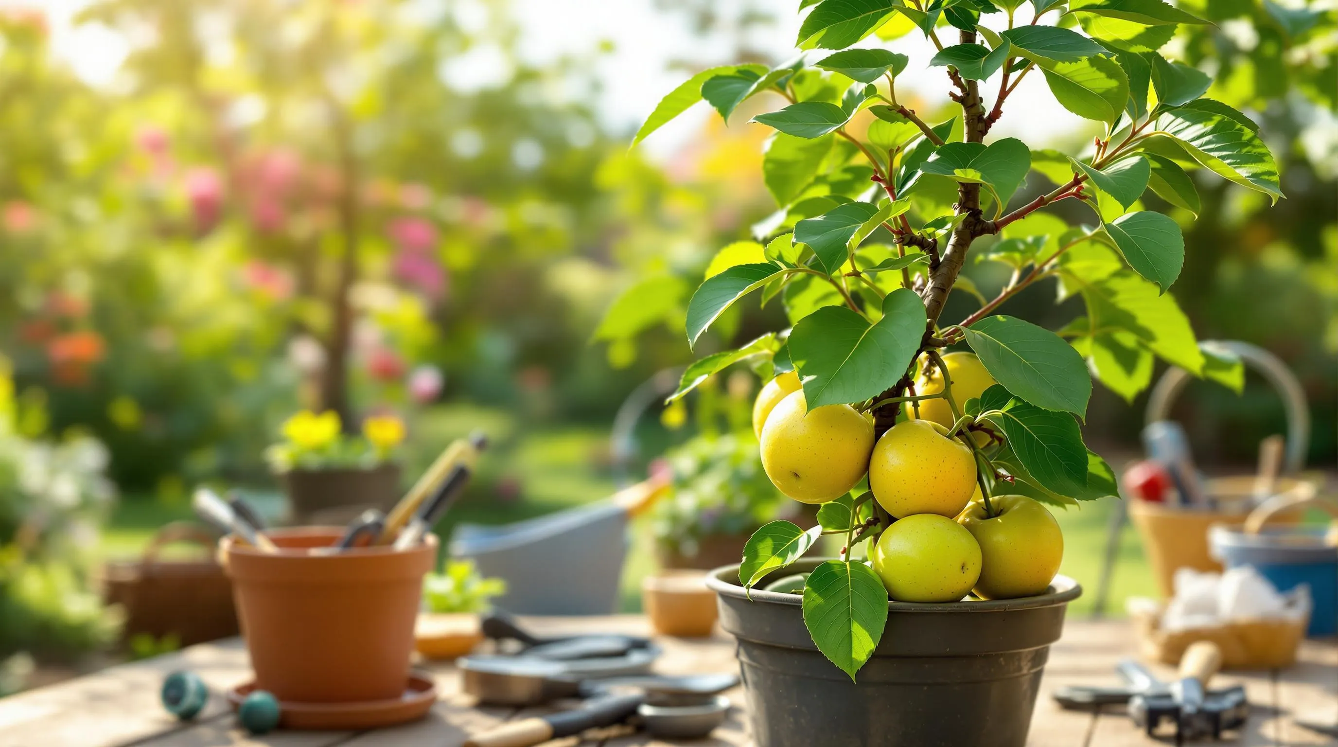 5 potted fruit tree ideas 2