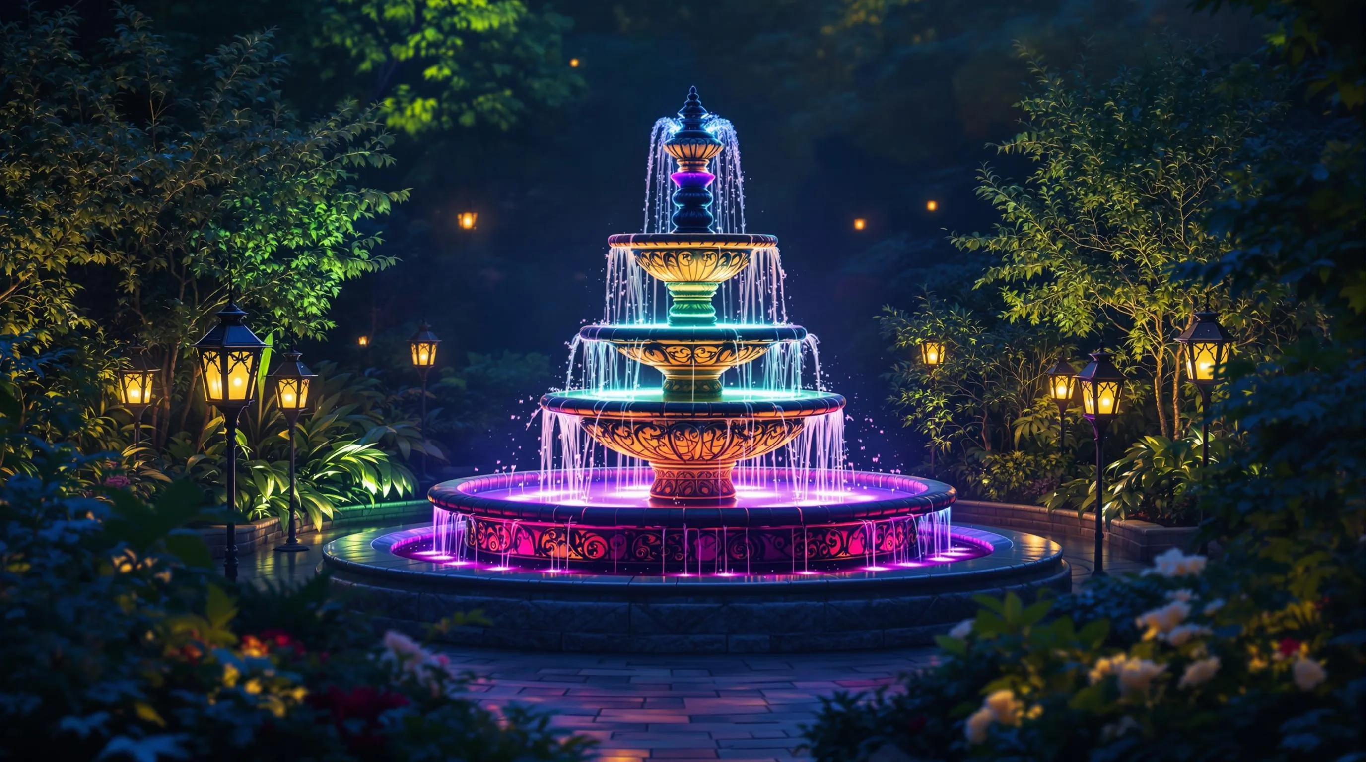 6 garden fountain ideas