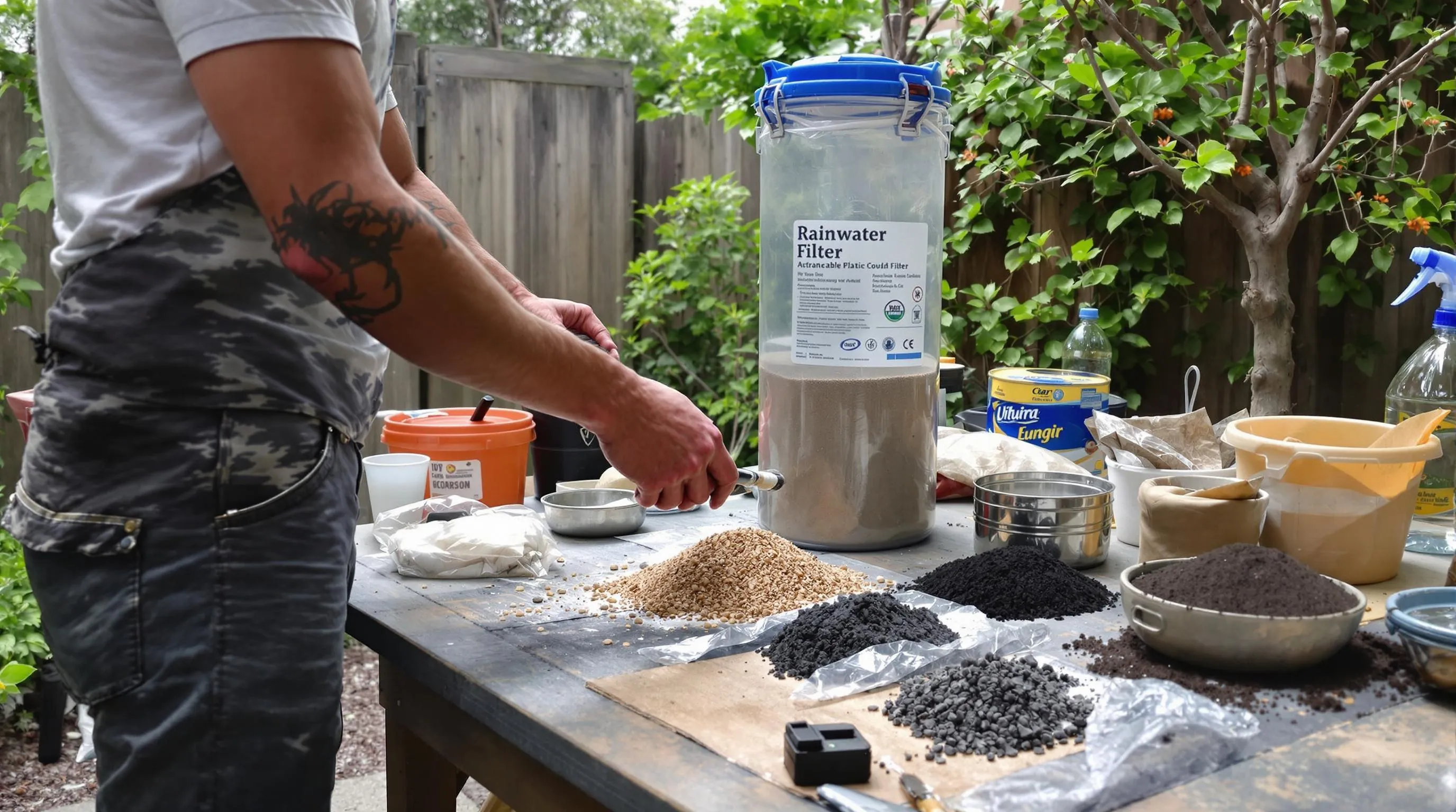 8 rooftop rainwater filters ideas