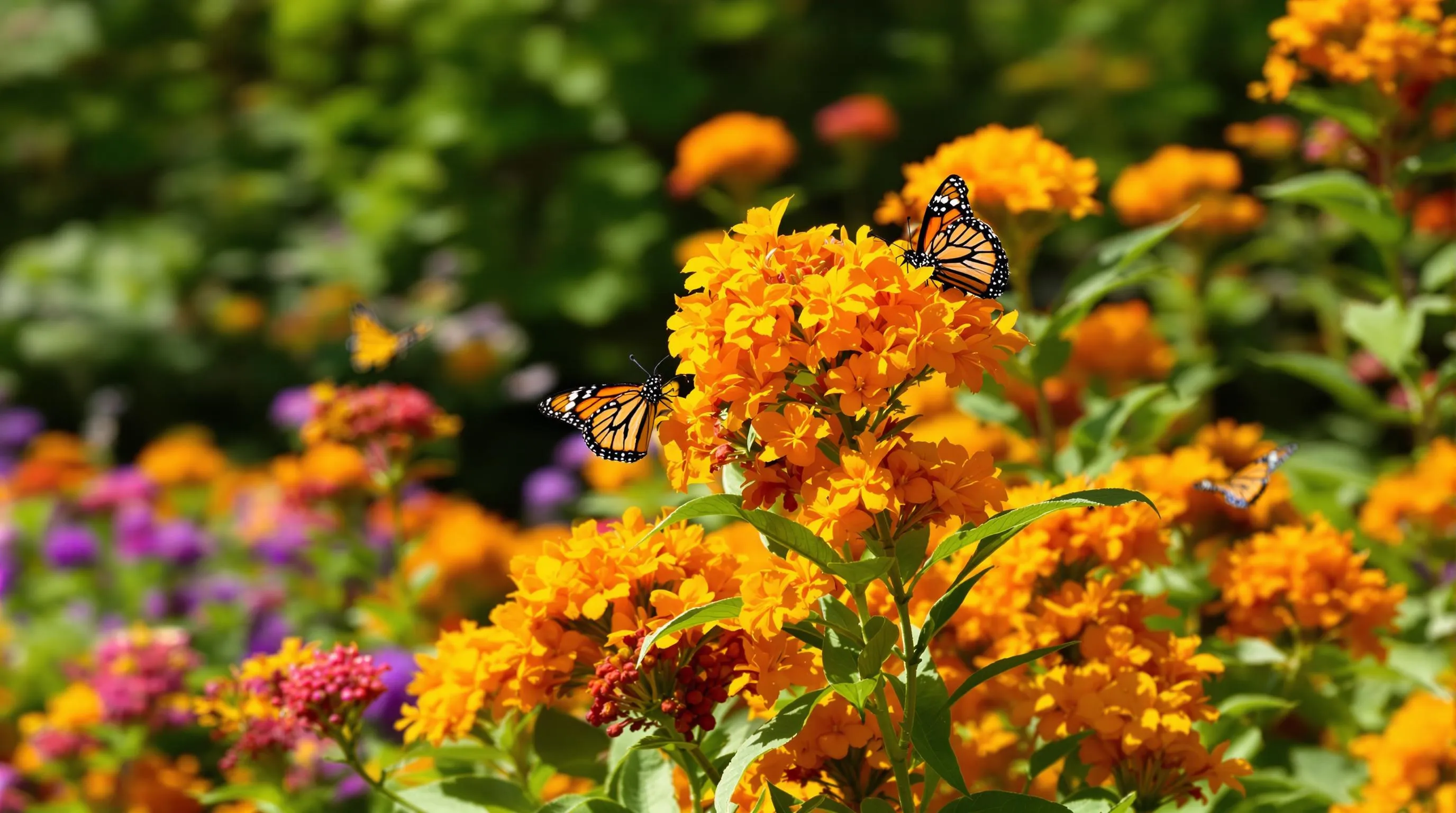 2 milkweed to grow for monarch butterflies