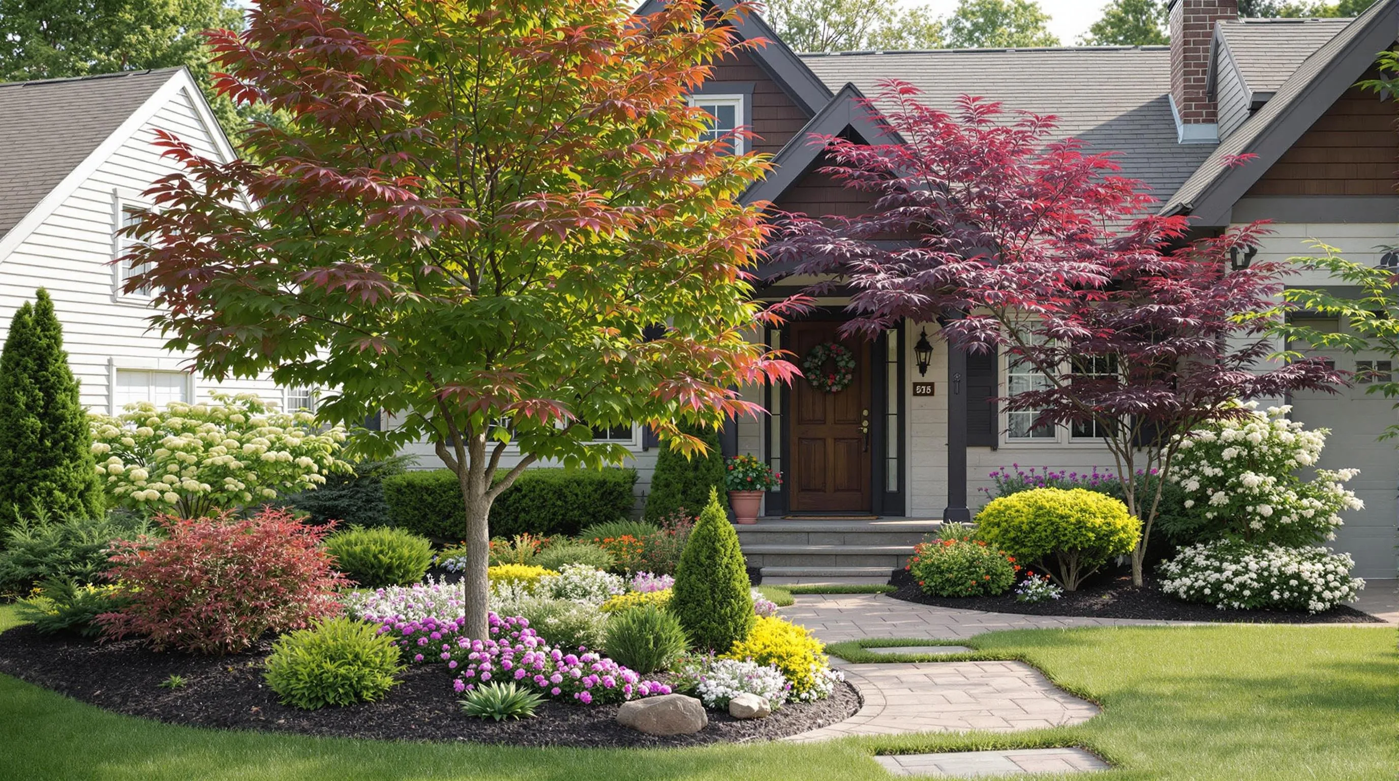 4 front yard landscaping ideas