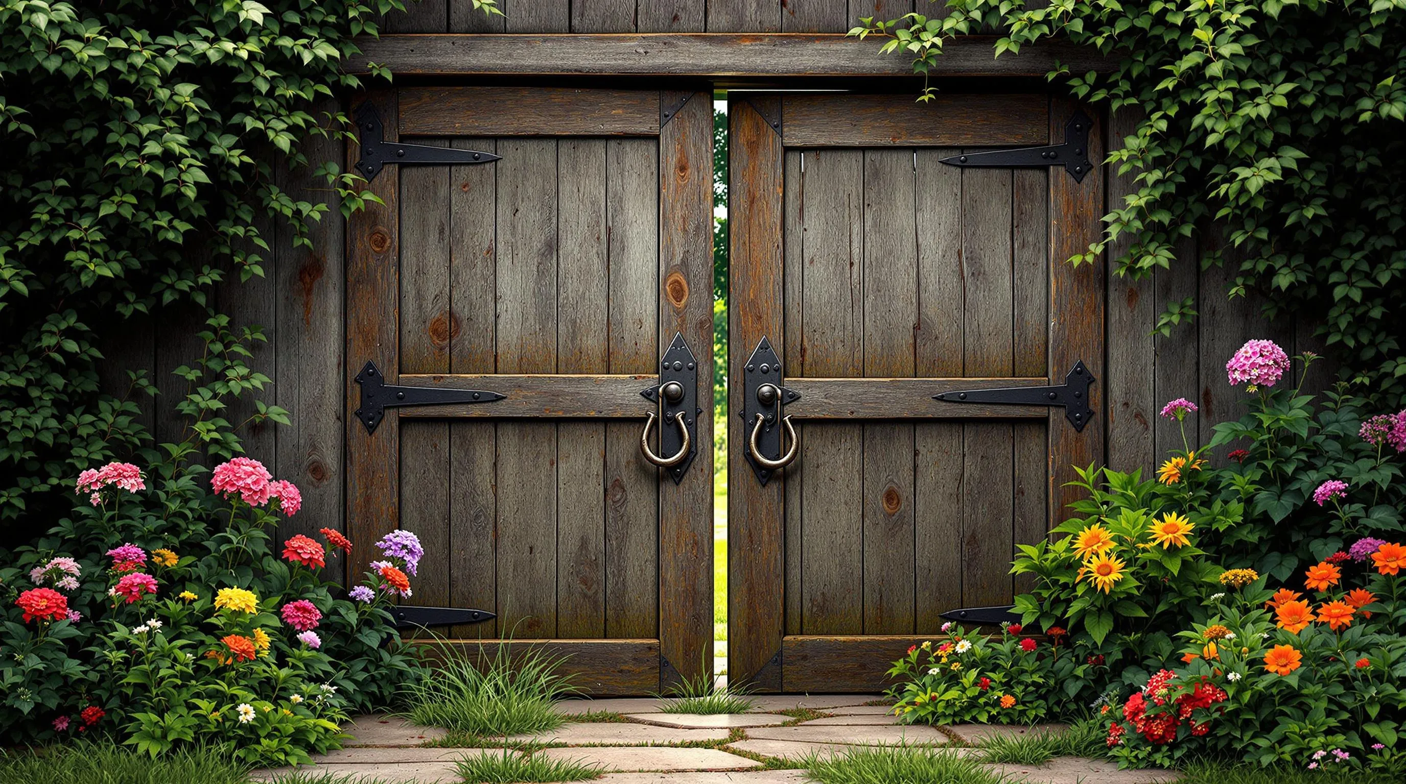 15 Magical Secret Door Garden Entrance Ideas to Transform Your Outdoor Space 15 13 secret door garden entrance ideas