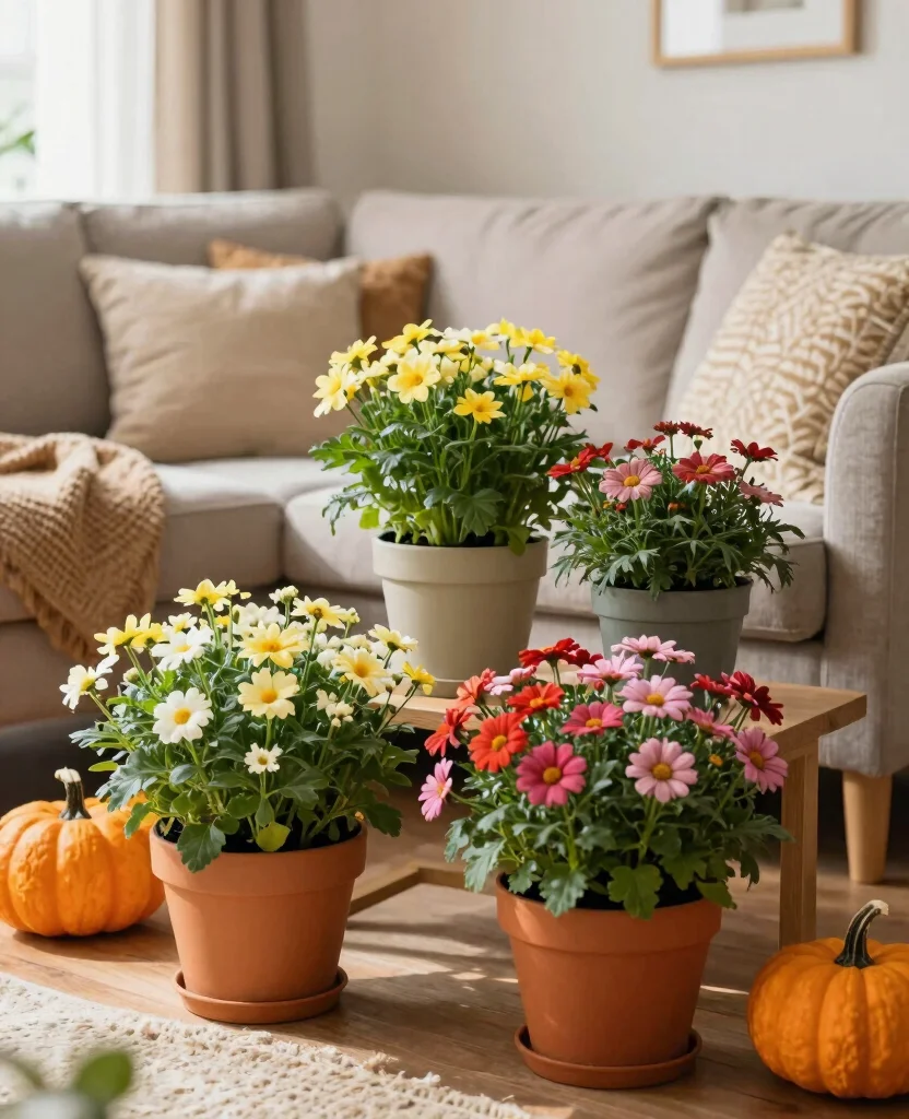 16 House Plant Display Ideas for Living Room Focal Points 13 16 House Plant Display Ideas for Living Room Focal Points 12. Seasonal Rotations 0