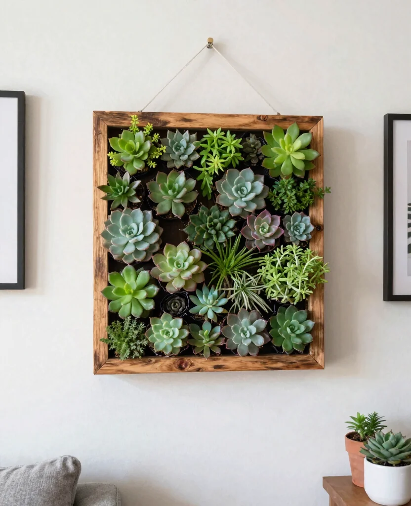 16 House Plant Display Ideas for Living Room Focal Points 17 16 House Plant Display Ideas for Living Room Focal Points 16. DIY Plant Frame 0