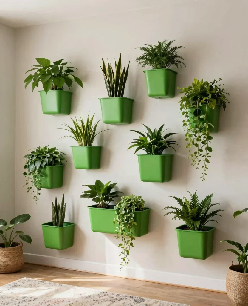 16 Indoor Plant Display Ideas Small Spaces Will Love 1. Wall Mounted Planters 0