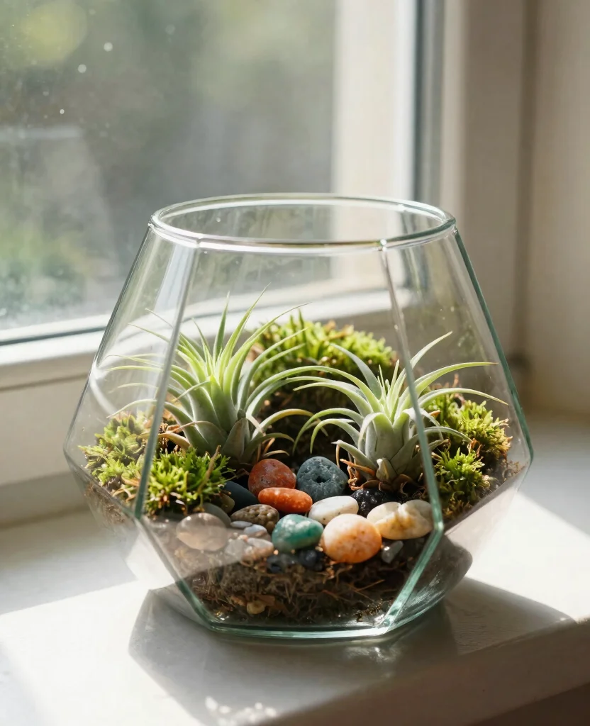 16 Plant Window Display Ideas to Maximize Natural Light 6 16 Plant Window Display Ideas to Maximize Natural Light 5. Aesthetic Terrariums 0