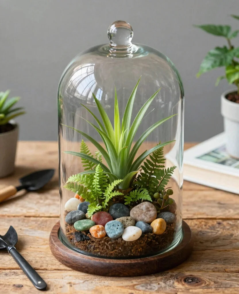 17 Spider Plant Display Ideas for a Stunning Green Look 12 17 Spider Plant Display Ideas for a Stunning Green Look 11. Terrarium Displays for a Mini Garden 0