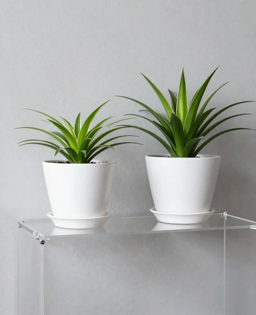 17 Spider Plant Display Ideas for a Stunning Green Look 18 17 Spider Plant Display Ideas for a Stunning Green Look 17. Minimalist Touch with Simple Pots 0