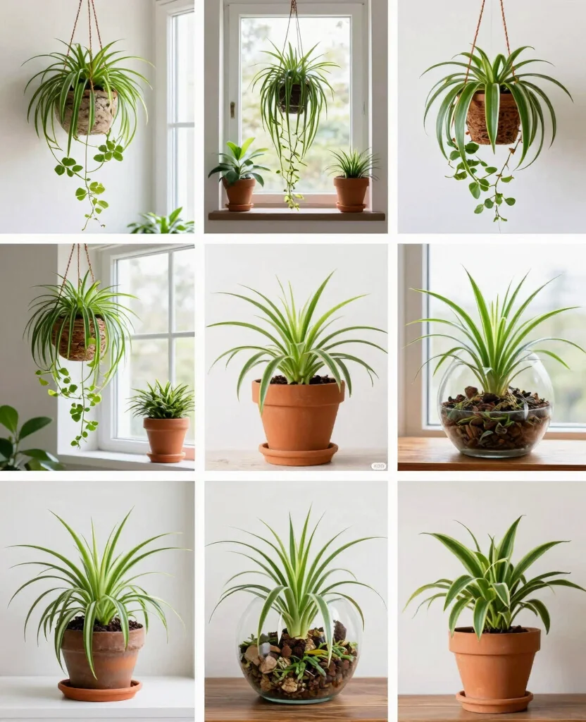 17 Spider Plant Display Ideas for a Stunning Green Look 19 17 Spider Plant Display Ideas for a Stunning Green Look Conclusion 0