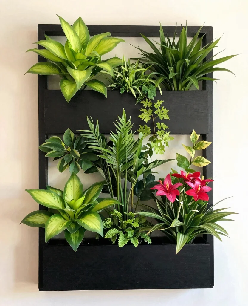 17 Unique Plant Display Ideas That Stand Out From the Rest 16. Planter Wall Art 0