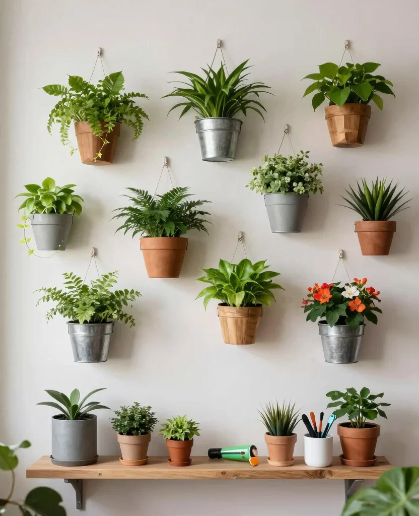 17 Unique Plant Display Ideas That Stand Out From the Rest 2. Wall Mounted Planters 0