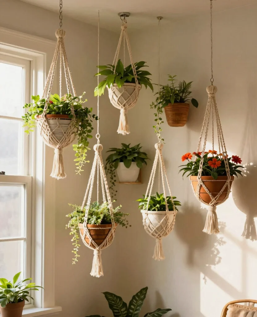 17 Unique Plant Display Ideas That Stand Out From the Rest 3. Hanging Planter Garden 0