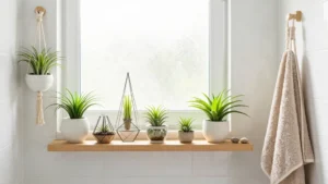 18 Air Plant Display Ideas for Bathroom Spa-Like Transformations