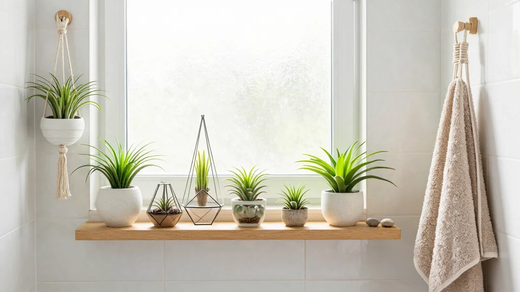 18 Air Plant Display Ideas for Bathroom Spa-Like Transformations