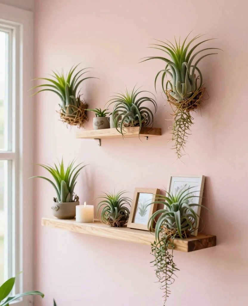 18 Air Plant Display Ideas to Elevate Your Home Decor 2. Wall Mounted Displays 0