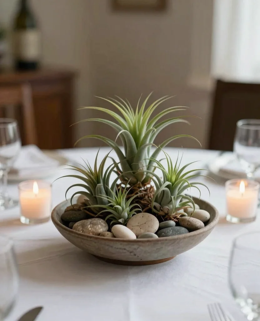 18 Air Plant Display Ideas to Elevate Your Home Decor 6. Air Plant Centerpieces 0
