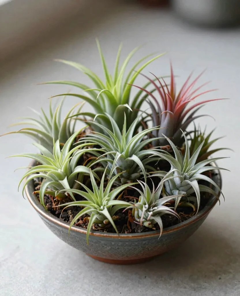 18 Hanging Air Plant Display Ideas for a Vertical Garden 18. Cluster Displays 0