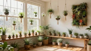 18 Hanging Air Plant Display Ideas for a Vertical Garden
