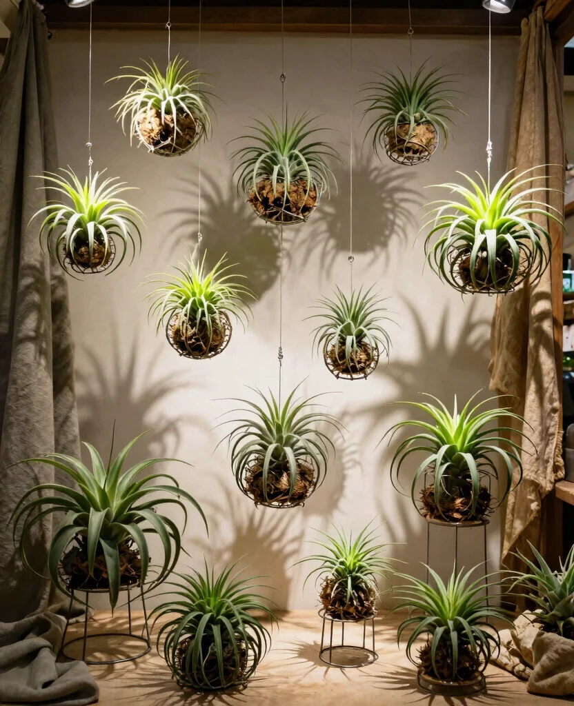 19 Air Plant Display Ideas DIY Projects You Can Do Today 11 19 Air Plant Display Ideas DIY Projects You Can Do Today 10. Spheres of Air Plants 0