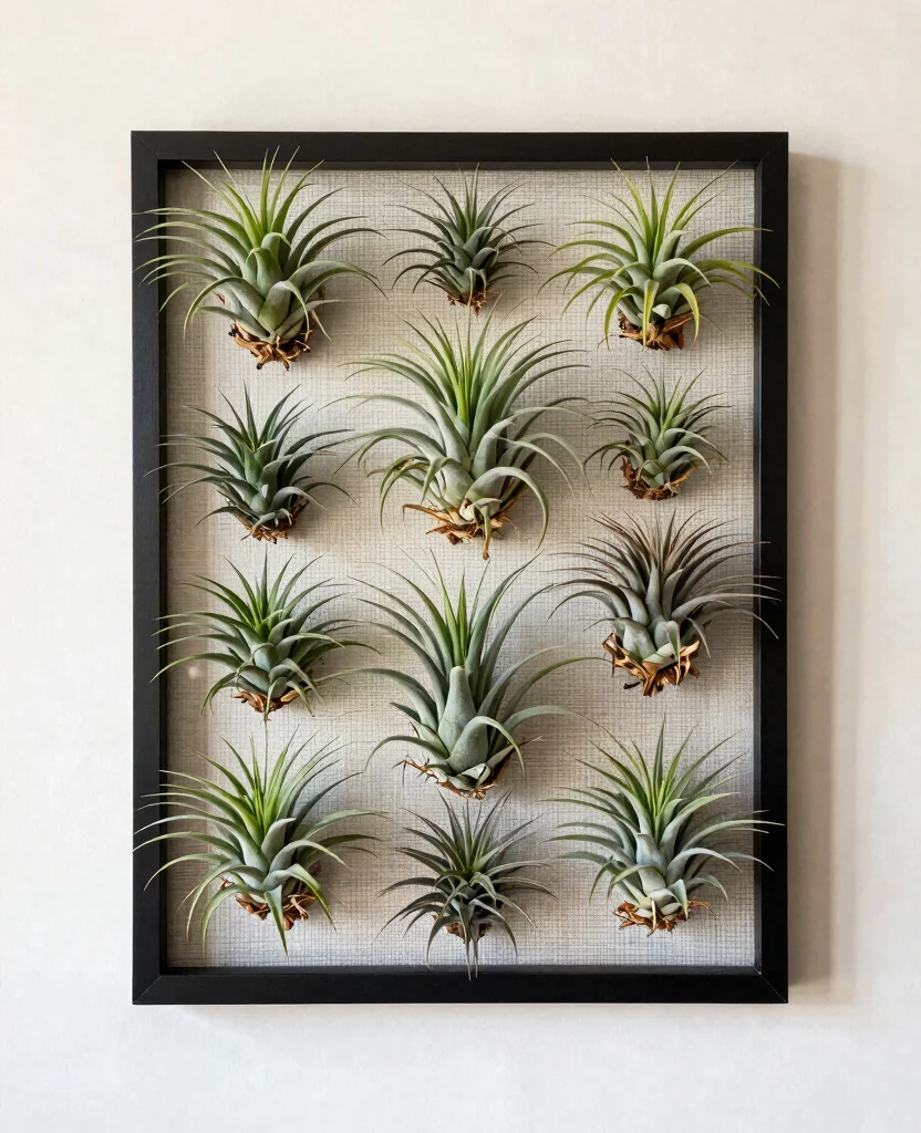 19 Air Plant Display Ideas DIY Projects You Can Do Today 15 19 Air Plant Display Ideas DIY Projects You Can Do Today 14. Air Plant Art Frame 0