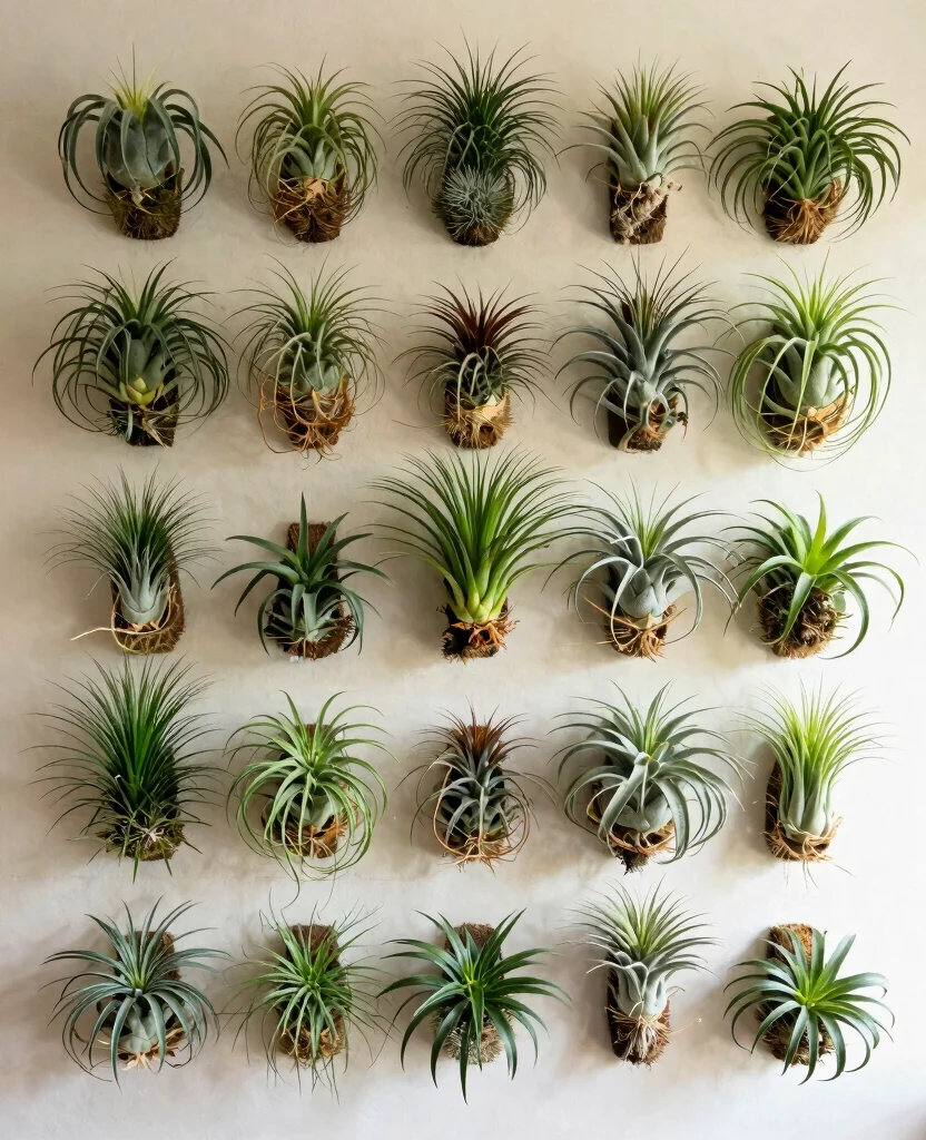 19 Air Plant Display Ideas Unique and Artistic Styles 5. Vertical Garden Walls 0