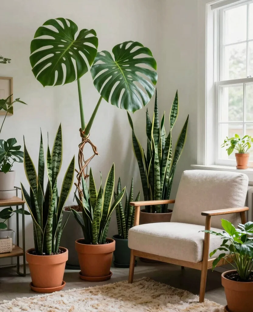 19 Large Plant Display Indoor Tips for Massive Greenery 9. Create a Plant Corner 0
