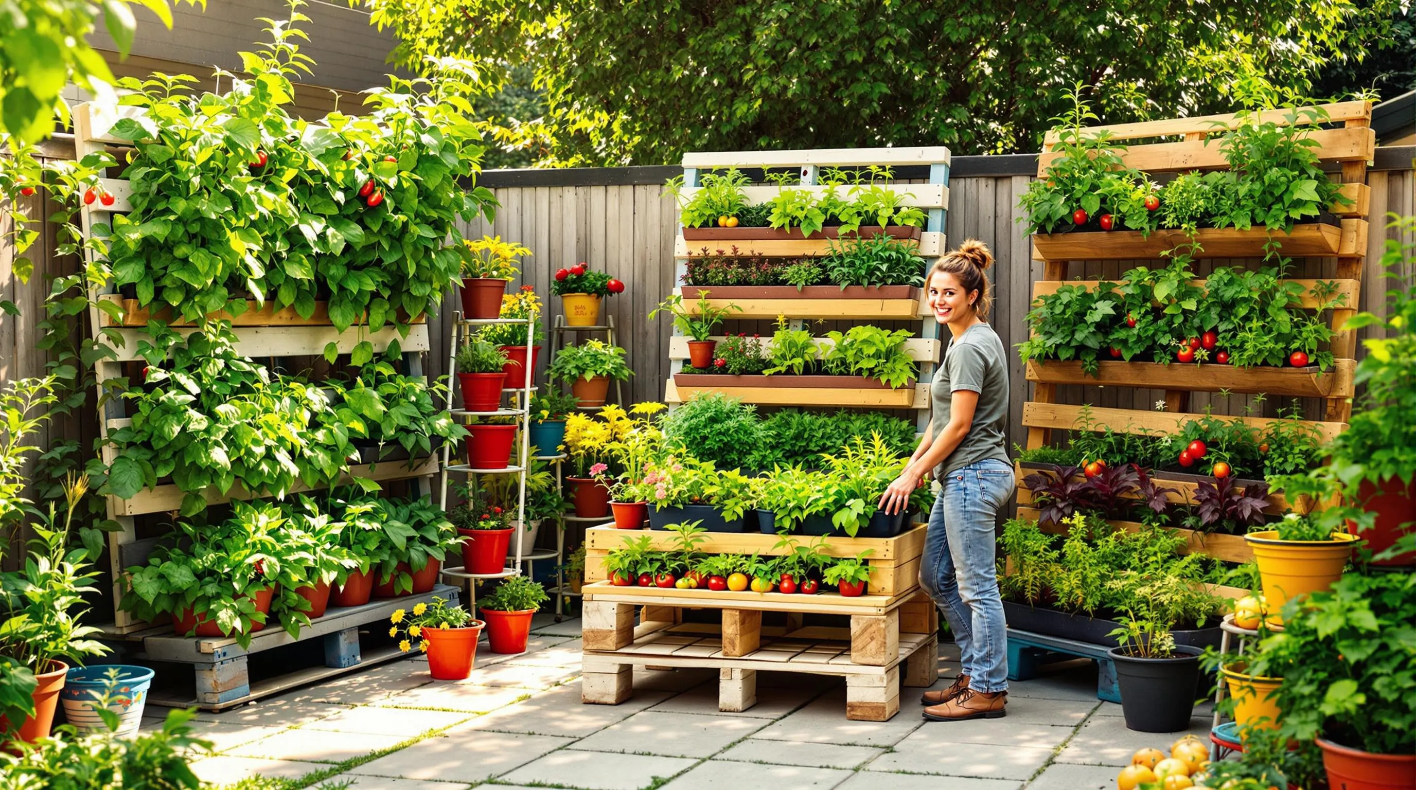 15 DIY Pallet Garden Ideas for Growing Vegetables in Small Spaces 3 1 pallet garden ideas for vegetables
