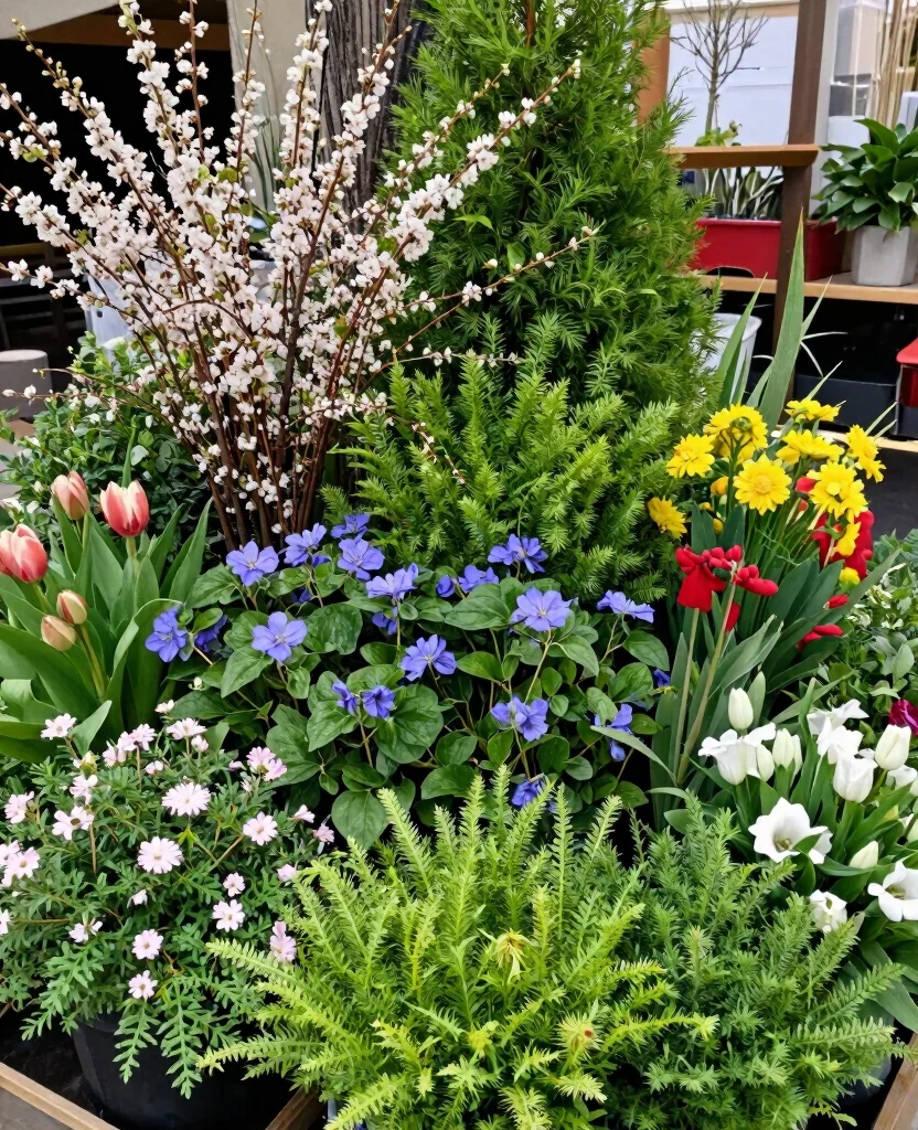 20 Creative Plant Display Indoor Setups for Art Lovers 14. Seasonal Plant Displays 0