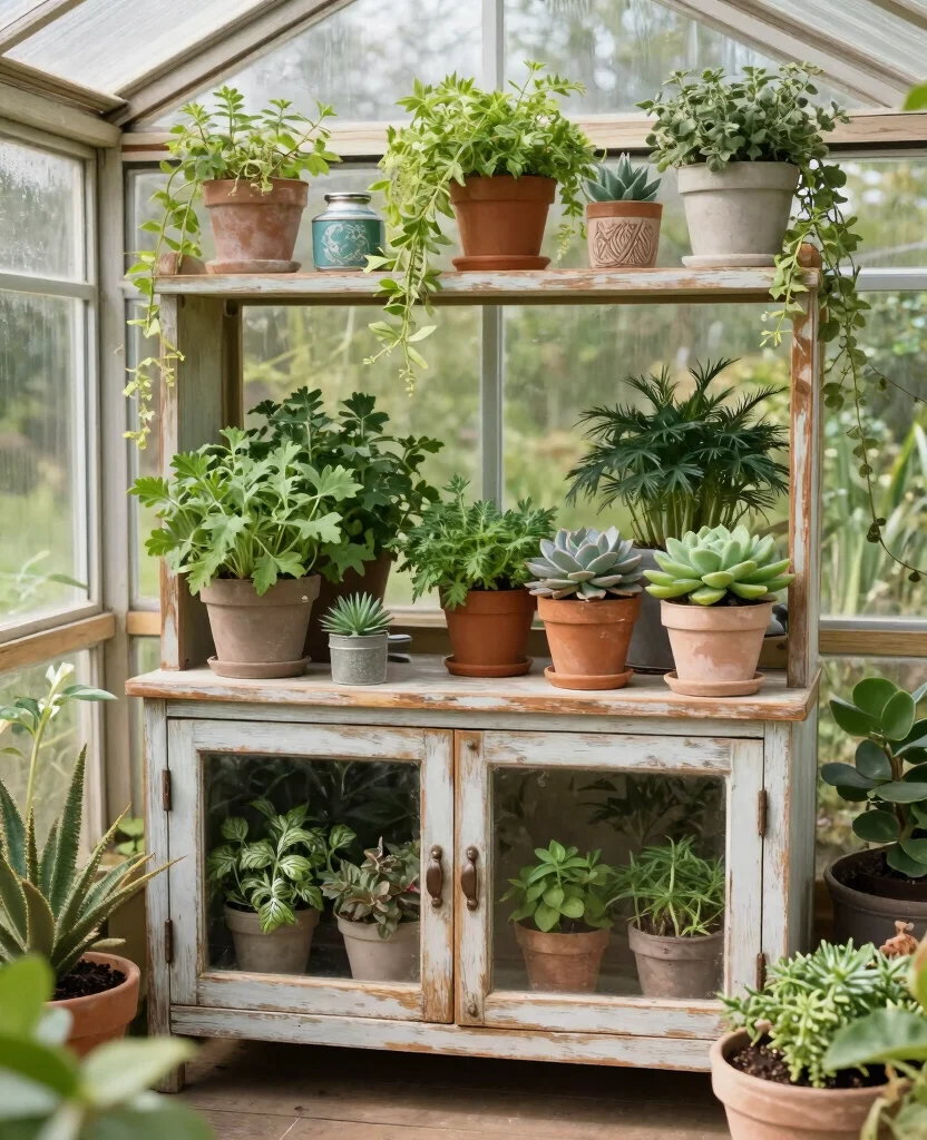 20 Creative Plant Display Indoor Setups for Art Lovers 20. Greenhouse Nook 0