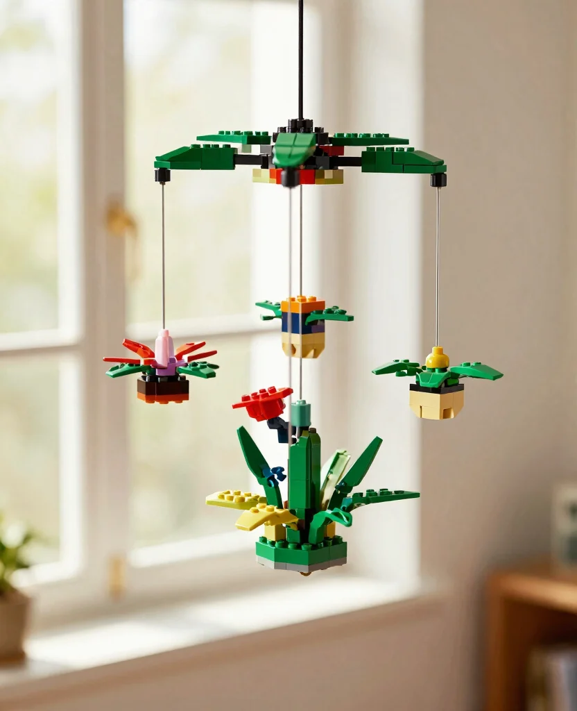 20 LEGO Plant Display Ideas for the Ultimate Botanical Collection 14 20 LEGO Plant Display Ideas for the Ultimate Botanical Collection 13. LEGO Plant Mobile 0