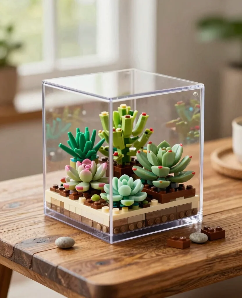 20 LEGO Plant Display Ideas for the Ultimate Botanical Collection 3 20 LEGO Plant Display Ideas for the Ultimate Botanical Collection 2. LEGO Succulent Terrarium 0
