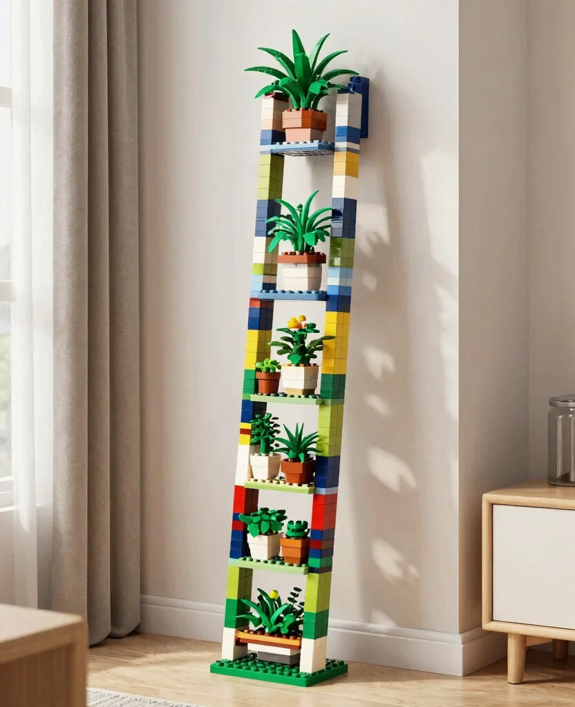 20 LEGO Plant Display Ideas for the Ultimate Botanical Collection 8 20 LEGO Plant Display Ideas for the Ultimate Botanical Collection 7. LEGO Vertical Plant Ladder 0