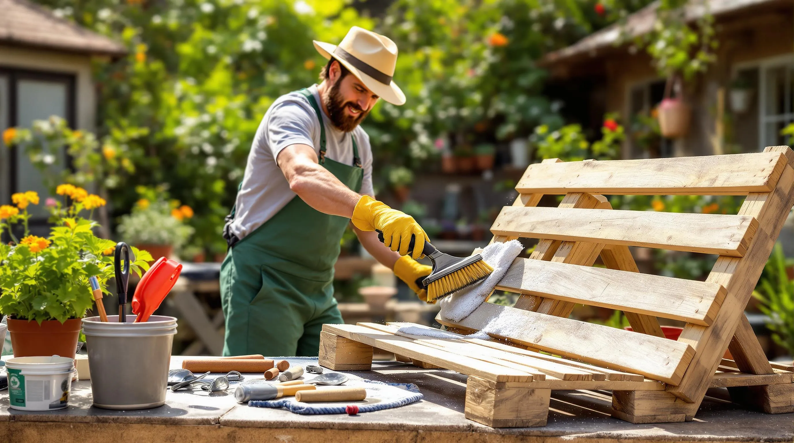 10 Space-Saving Vertical Pallet Garden Ideas for Urban Dwellers 4 2 vertical pallet garden ideas