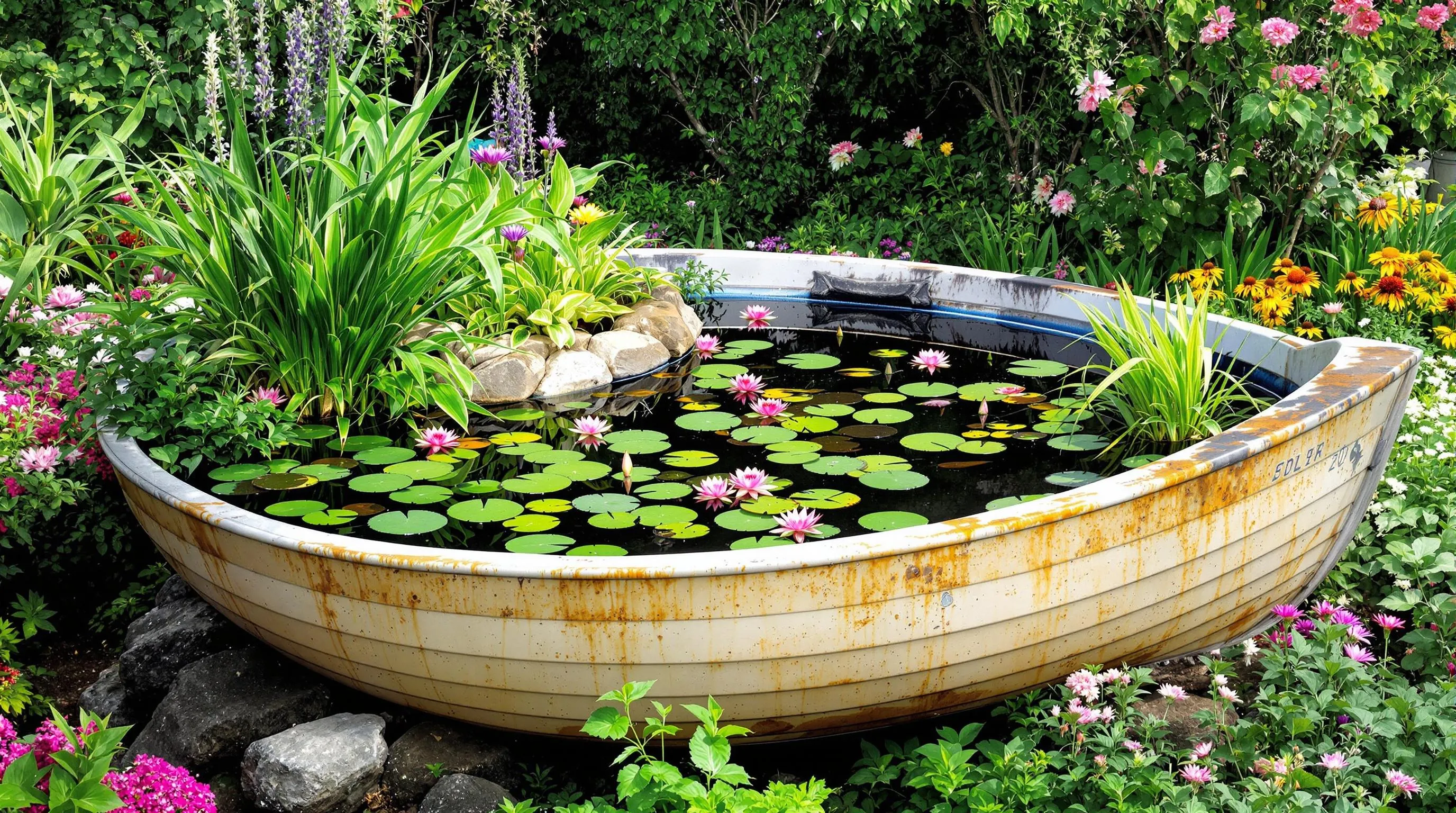 10 Creative Garden Ideas for Repurposing Old Boats into Stunning Backyard Features 6 4 garden ideas for repurposing old boats