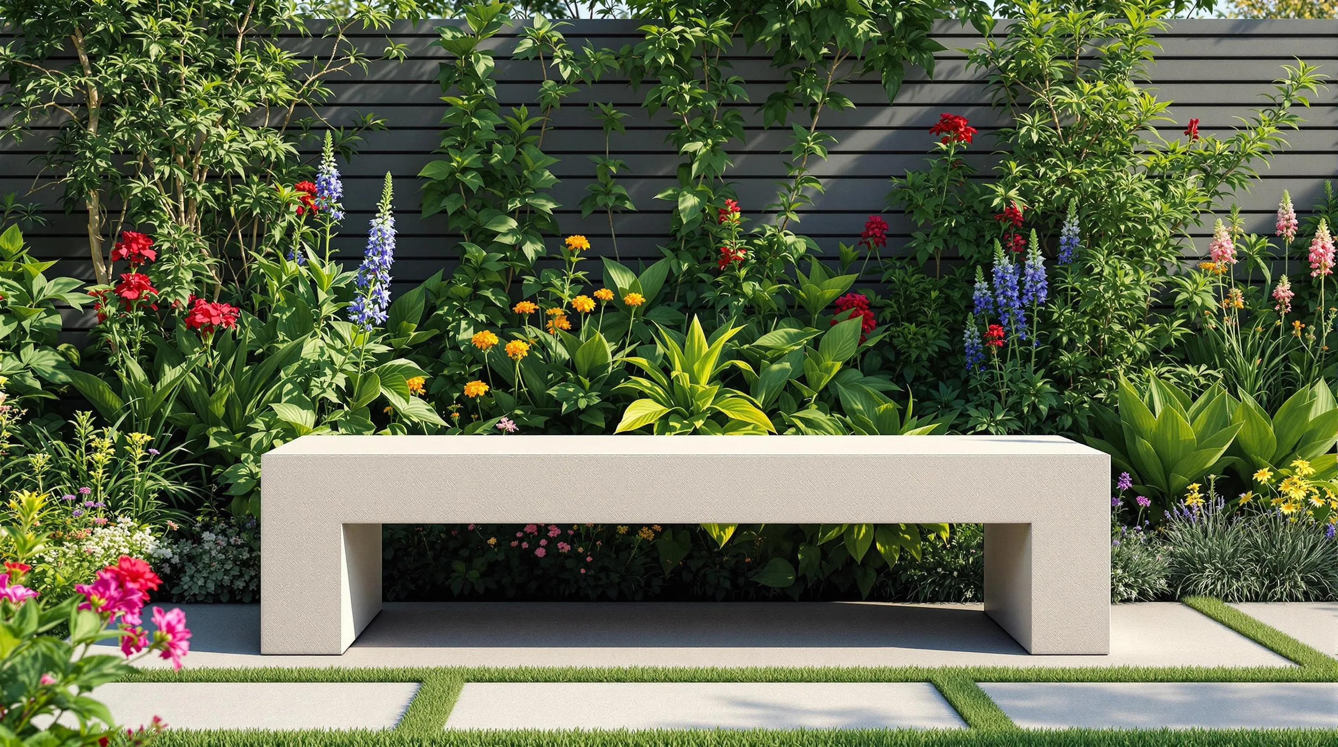 15 Stunning Garden Bench Ideas to Transform Your Outdoor Space 6 5 garden bench ideas