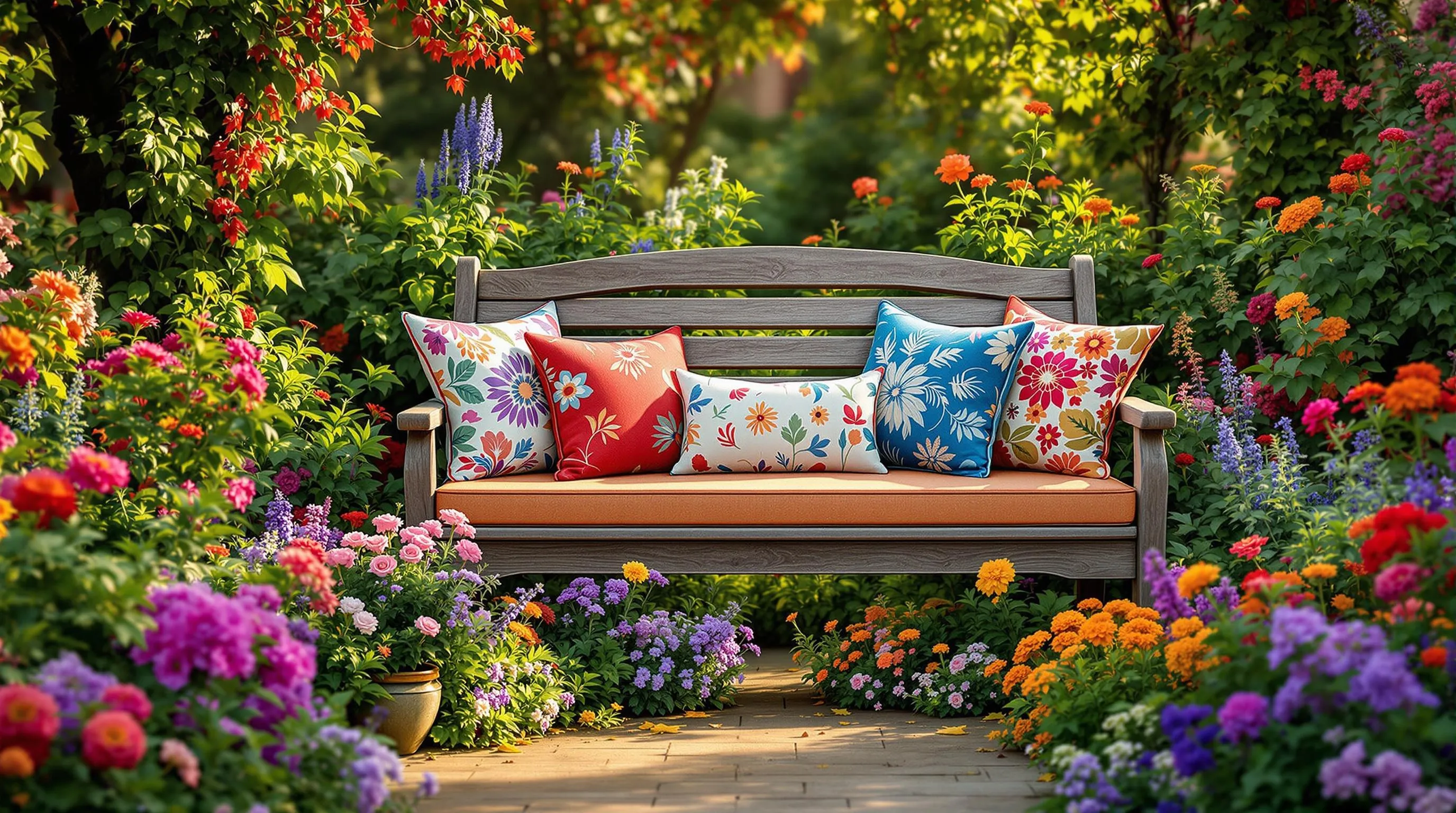15 Stunning Garden Bench Ideas to Transform Your Outdoor Space 7 6 garden bench ideas