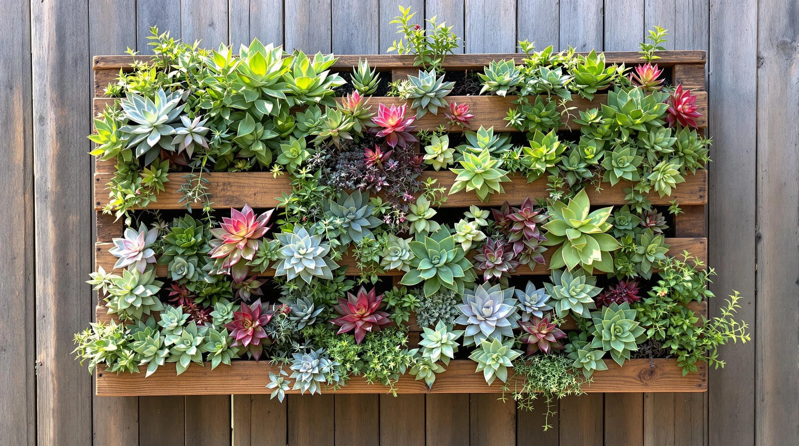 10 Space-Saving Vertical Pallet Garden Ideas for Urban Dwellers 8 6 vertical pallet garden ideas