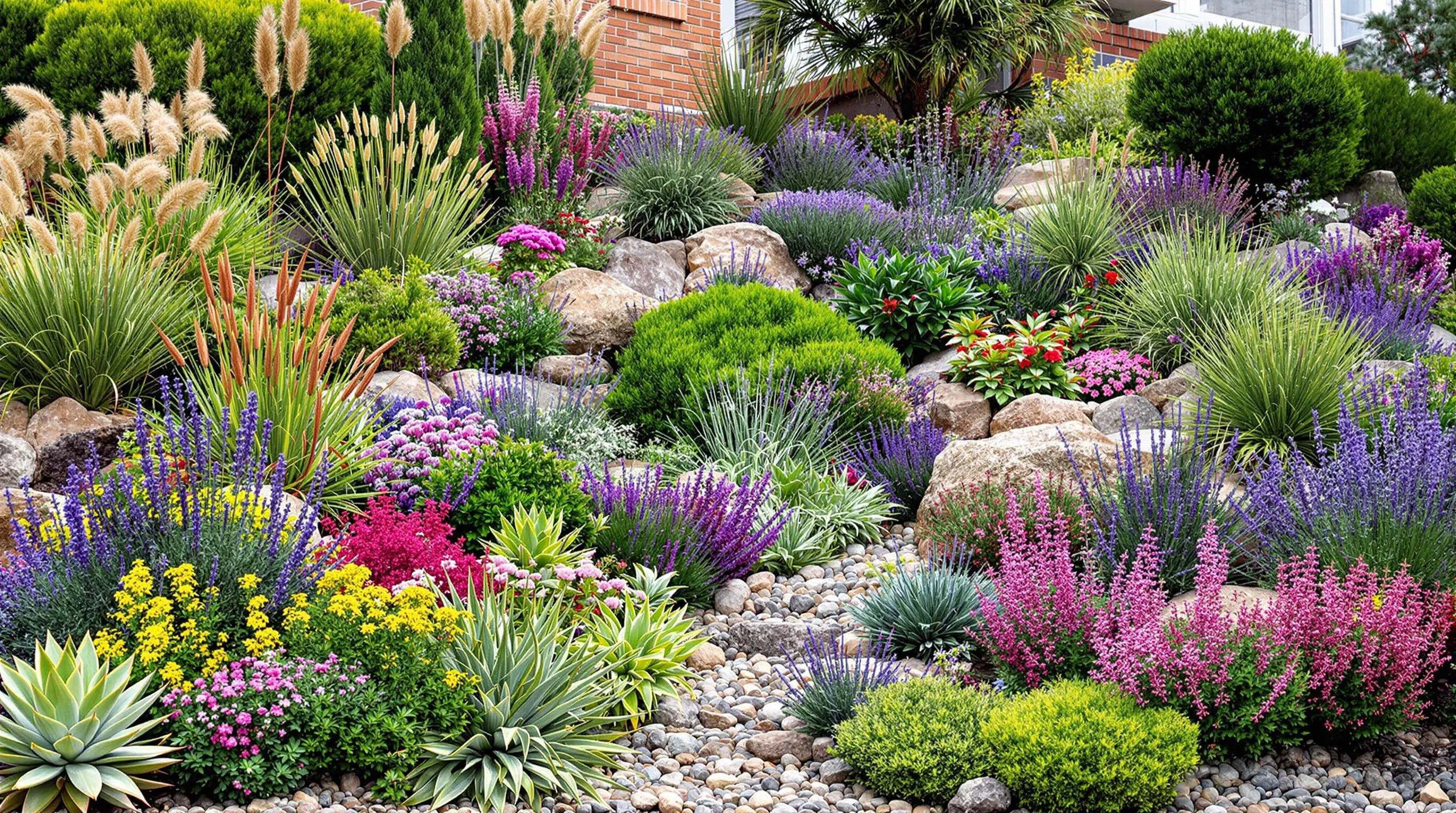 7 succulent rock garden ideas