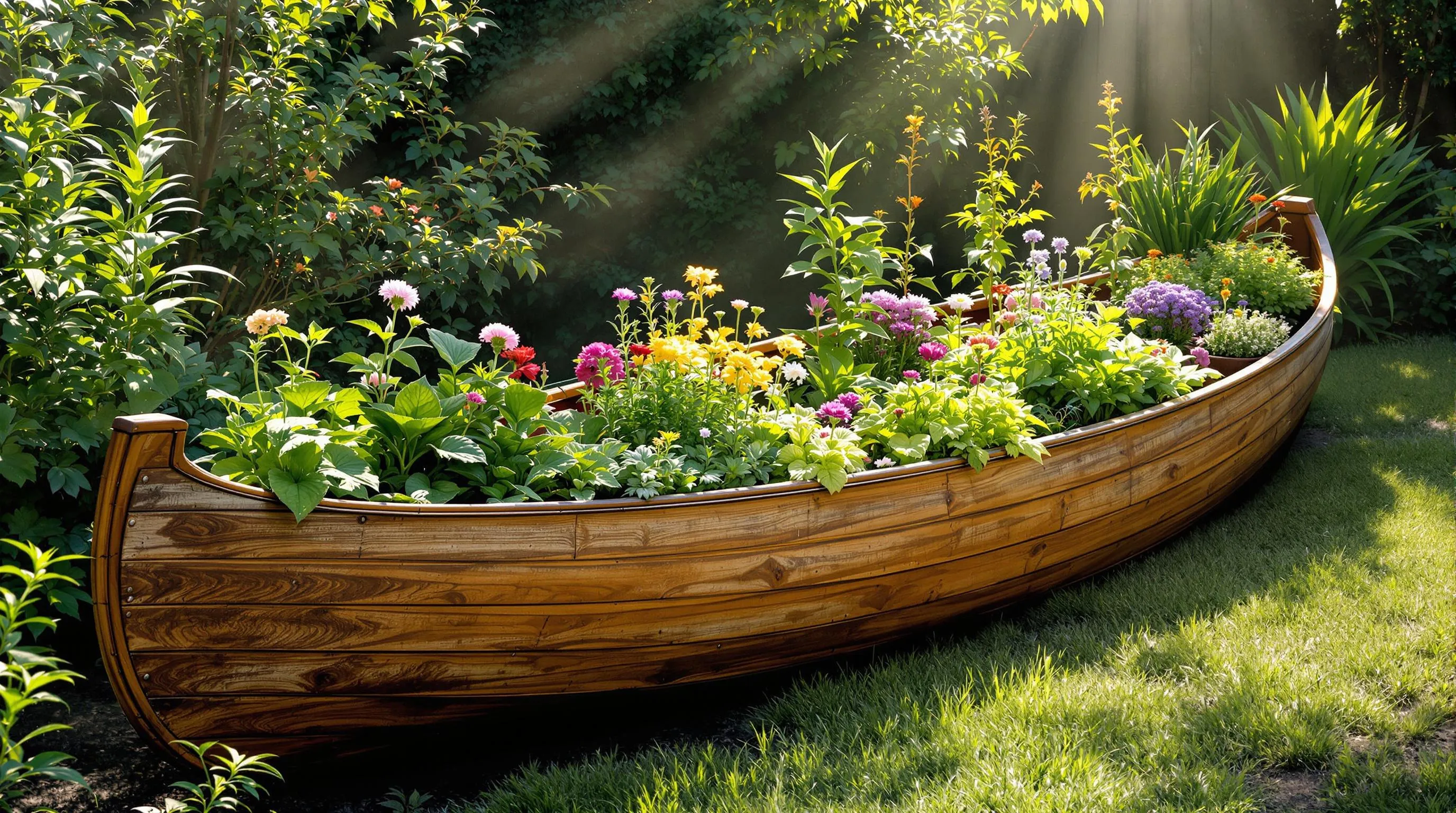 10 Creative Garden Ideas for Repurposing Old Boats into Stunning Backyard Features 2 garden ideas for repurposing old boats