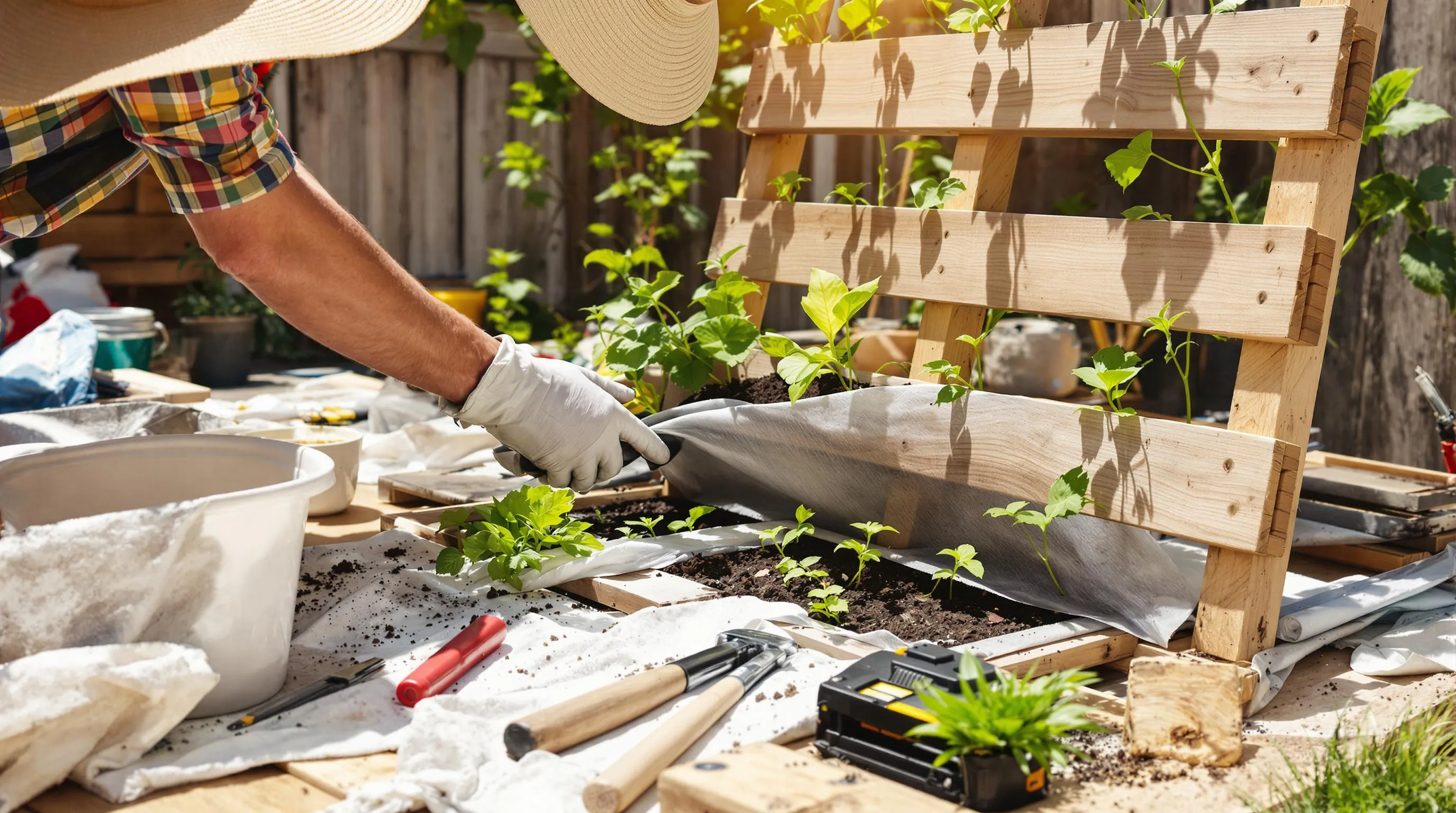 10 Space-Saving Vertical Pallet Garden Ideas for Urban Dwellers 2 vertical pallet garden ideas