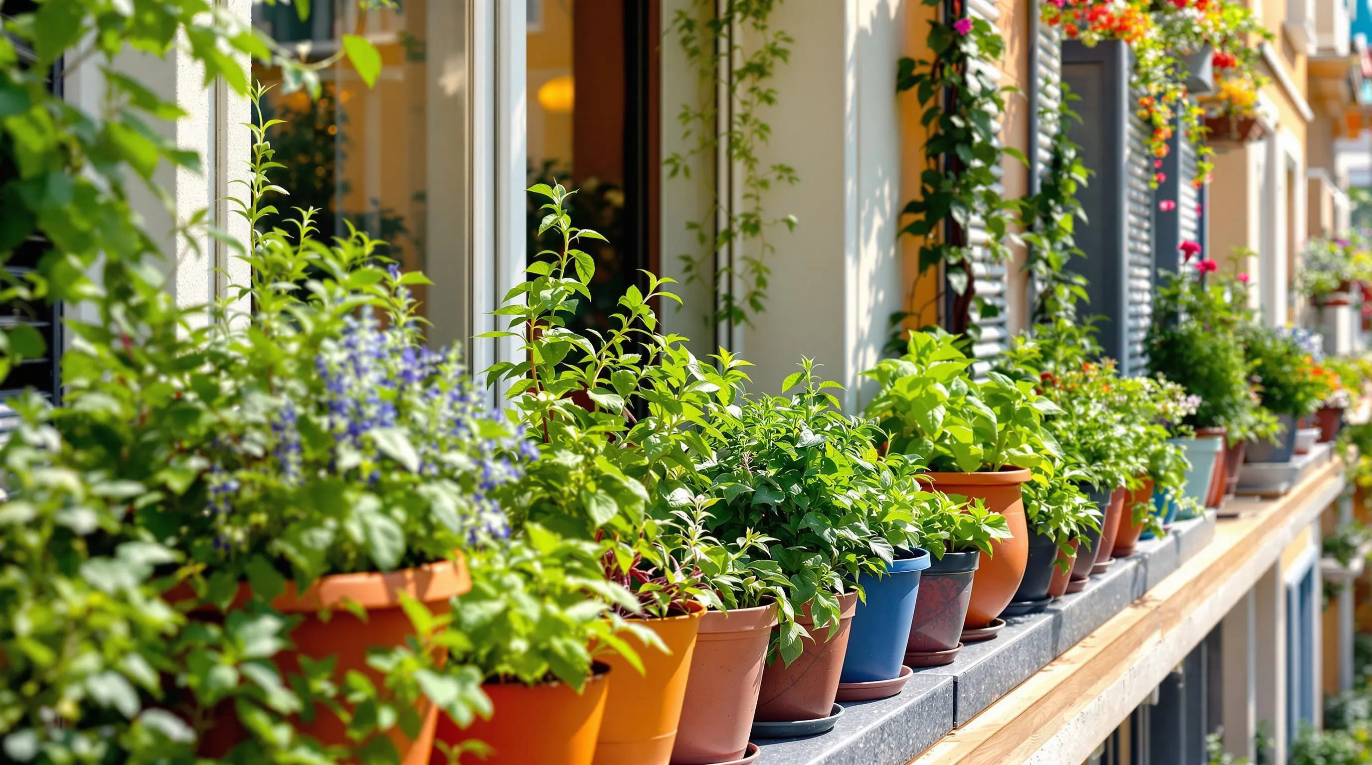 1 balcony herb garden ideas