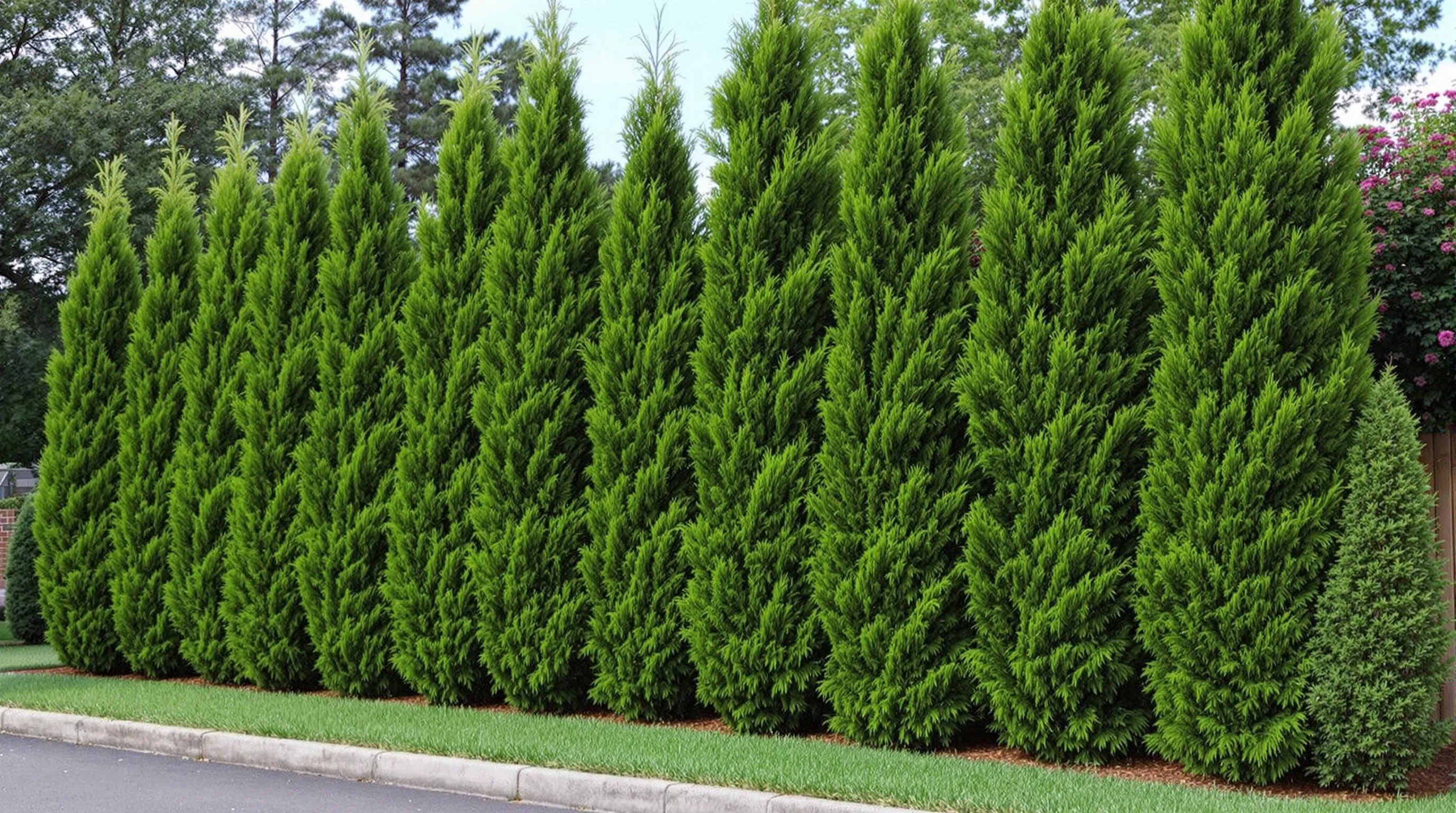 10 Best Fast-Growing Privacy Trees for Your Fence Line: Create Seclusion Quickly 2 1 fast growing privacy trees along fence