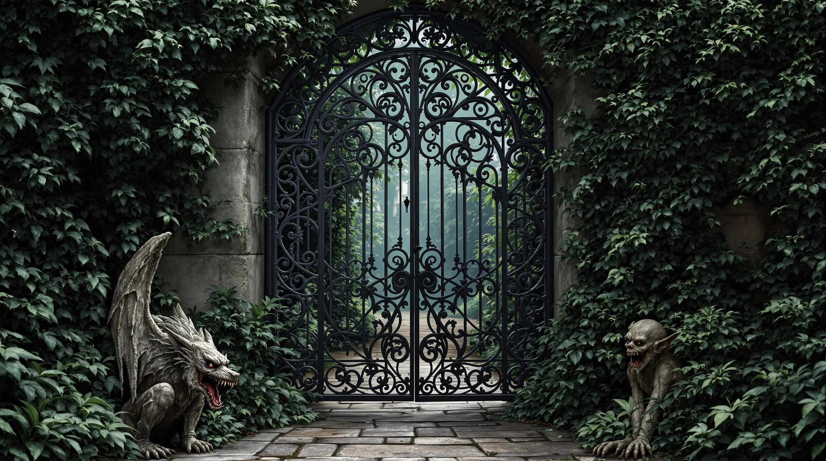 1 gothic garden ideas