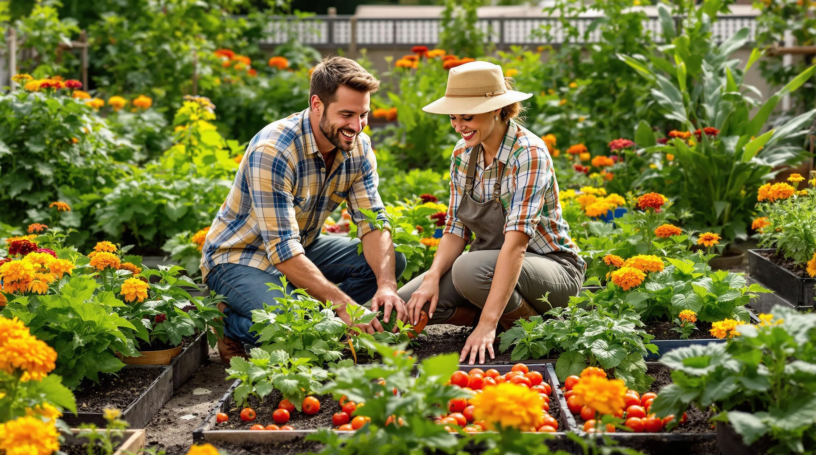 1 small organic garden ideas