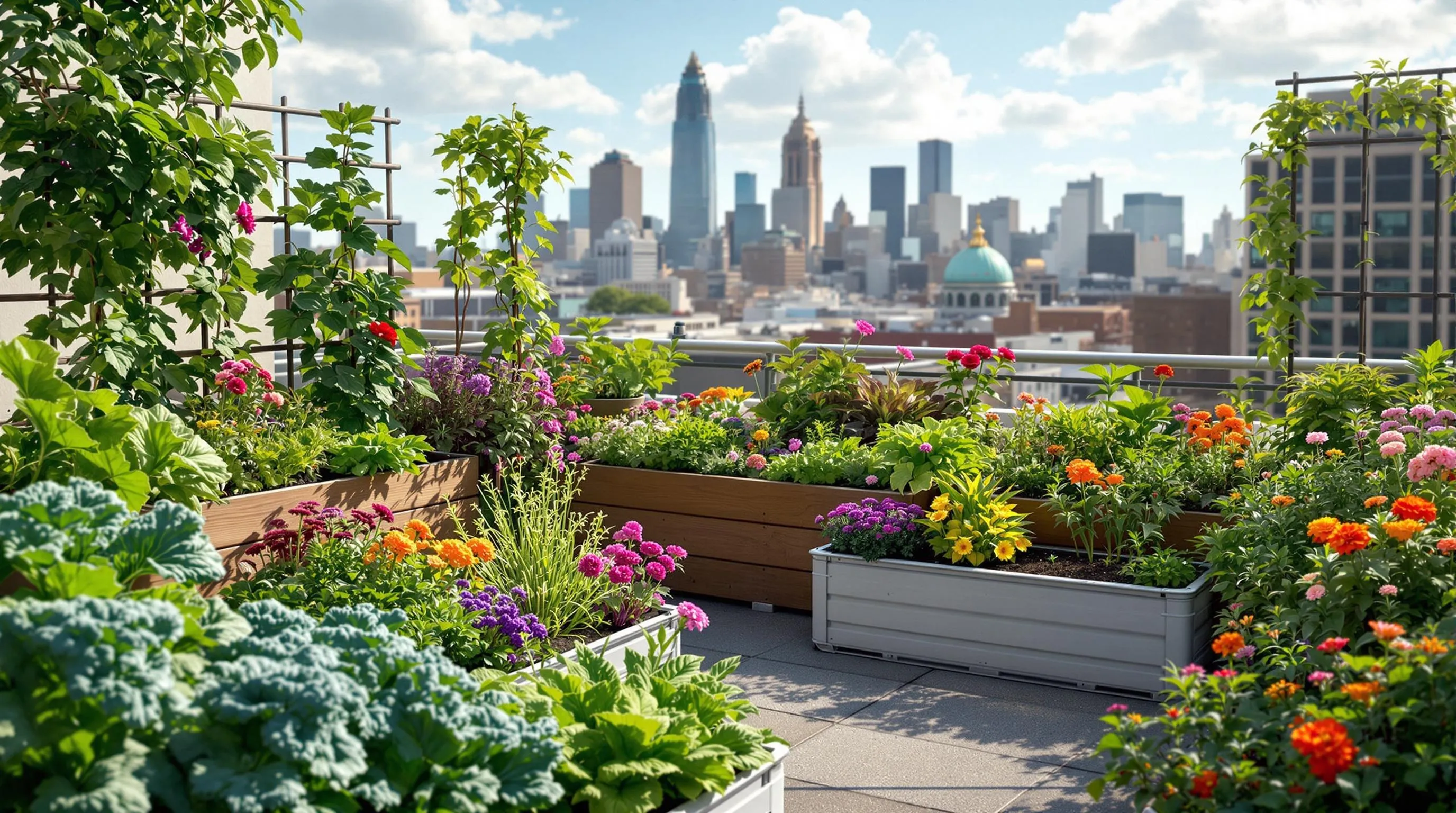 10 Space-Saving Urban Vegetable Garden Ideas for Small City Spaces 3 1 urban vegetable garden ideas
