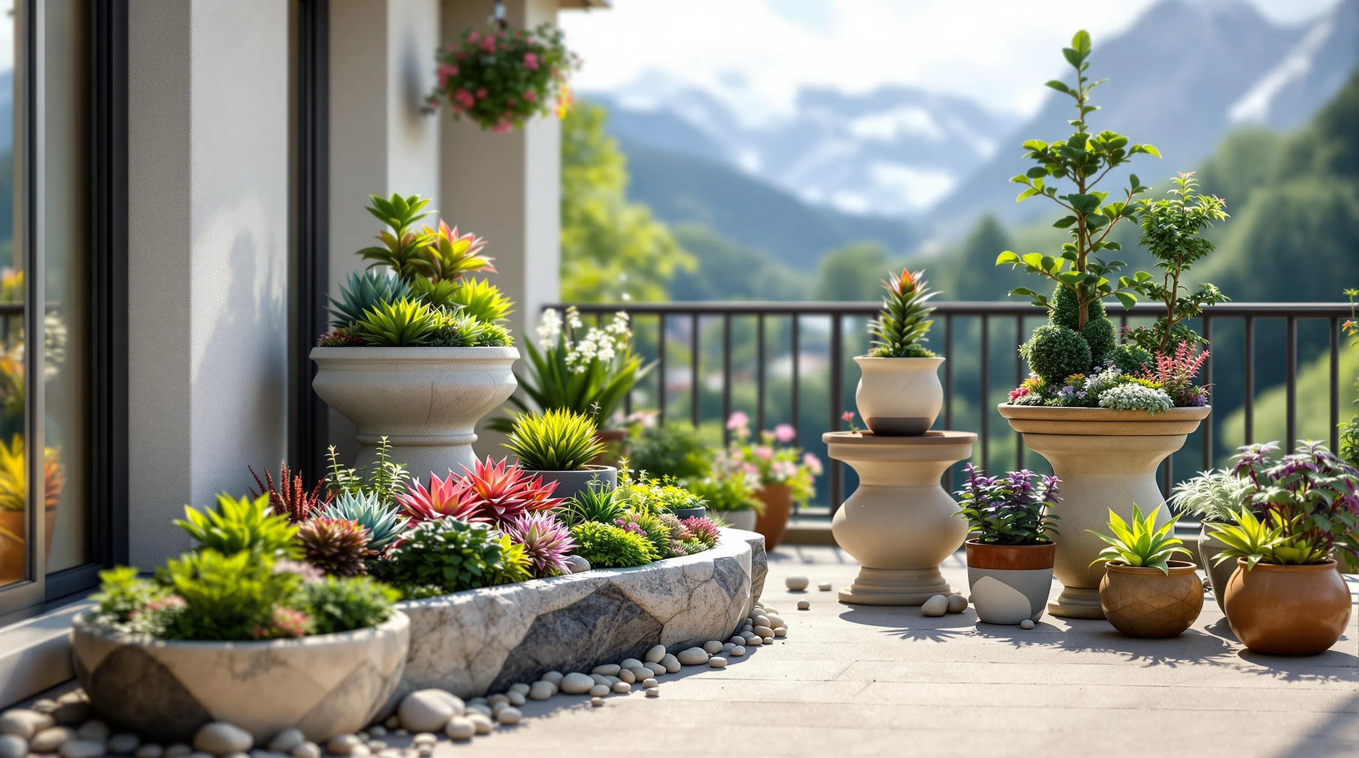 2 alpine garden ideas